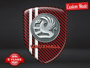 Vauxhall Emblemas Auto Personalizados Resistentes Limitados